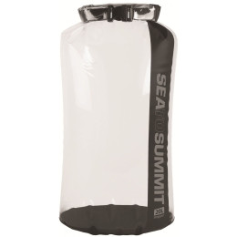 Packsack Sea to Summit Stopper Clear Dry Bag 20L schwarz Black