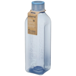 Flasche Sistema Square Schraubdeckel 1 l blau