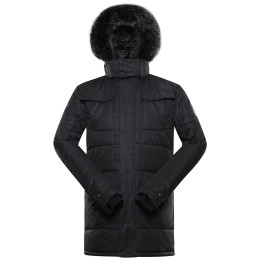Herren-Winterjacke Alpine Pro Egyp schwarz black