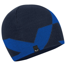 Mütze Salewa PURE REVERSIBLE AM BEANIE blau 3961 - navy blazer/8620