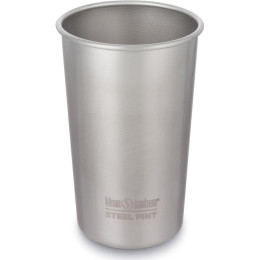 Edelstahl-Becher Klean Kanteen Steel Pint 473 ml silber Brushed Stainless
