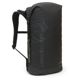 Wasserdichter Packsack Sea to Summit Big River Dry Backpack 30L schwarz Jet Black