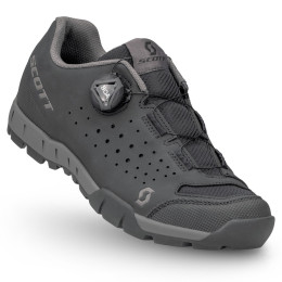 Damen-Radsportschuhe Scott Shoe W's Sport Trail Evo Boa schwarz matt black/anthracit