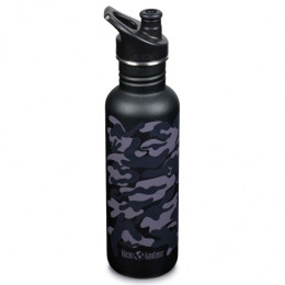 Flasche Klean Kanteen Classic 800 ml Sport Cap schwarz