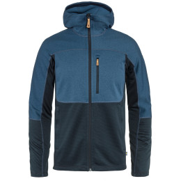 Herren Funktions-Sweatshirt Fjällräven Abisko Trail Fleece dunkelblau Indigo Blue-Dark Navy