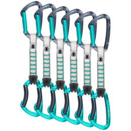 Express Skylotec Lime Set Nylon - pack of 6 grau/grün Anthracite/Acquamarine