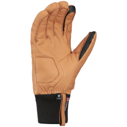 Herren-Skihandschuhe SnowLife SGlove Leather hellbraun nature