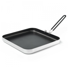 Pfanne GSI Outdoors Bugaboo Square Frypan schwarz/weiß