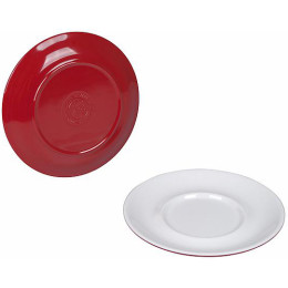 Untertasse Bo-Camp Melamine 2 rot red