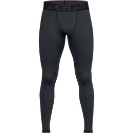 Herren-Leggings Under Armour ColdGear Leggings schwarz Black//Charcoal