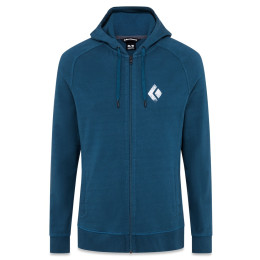 Herren-Sweatshirt Black Diamond Chalked Up FZ Hoody blau Azurite