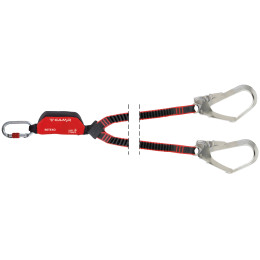 Falldämpfer Camp Retexo Rewind Double + 0981 + 2x0984 100-140 cm rot