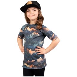 Kinder-Funktionsshirt Drexiss All Alpine Peaks Merino Active