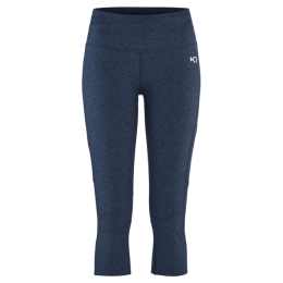 Damen 3/4 Leggings Kari Traa Julie High W Capri blau Marin