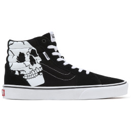 Herrenschuhe Vans MN Filmore Hi weiß/schwarz SUEDE SKULLS BLACK/WHITE