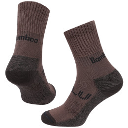 Socken Zulu Bambus Trek M braun brown