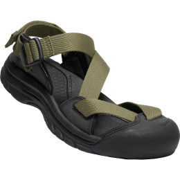 Herrensandalen Keen Zerraport II grün/schwarz military olive/black