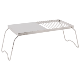 Grillrost Easy Camp Campfire Grill Trivet silber