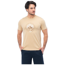 Herren-T-Shirt Hi-Tec Vilder beige safari