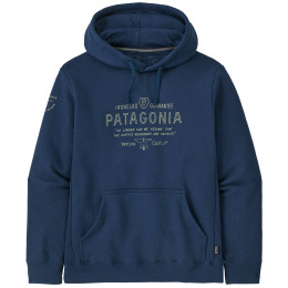 Sweatshirt Patagonia Forge Mark Uprisal Hoody dunkelblau Lagom Blue
