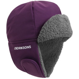 Kindermütze Didriksons Biggles Cap 7 lila Northen Purple