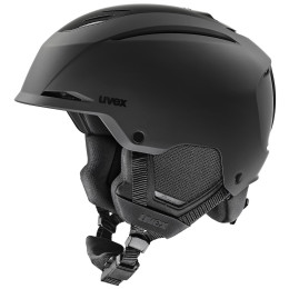 Skihelm Uvex Resolution schwarz black matt
