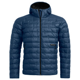 Herren-Daunenjacke Ortovox Downwool 180 Hooded Jacket blau Blue Nunatak
