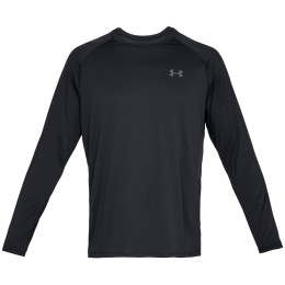 Herren-Funktionsshirt Under Armour Tech 2.0 LS-BLK schwarz Black/Graphite