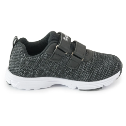 Kinderschuhe mit Klettverschluss Bugga Tempe Black schwarz/weiß Black