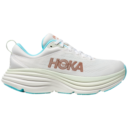 Damen Laufschuhe Hoka W Bondi 8 weiß/rosa Frost / Rose Gold