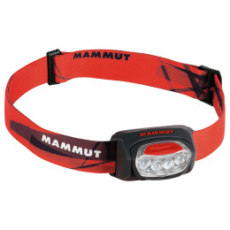 Stirnlampe Mammut T-Trail rot Black