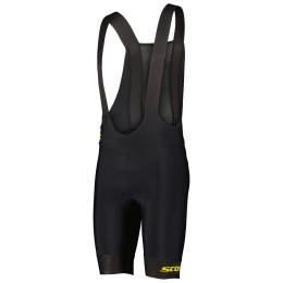 Herren-Radhose Scott Bibshorts M's RC Pro +++ schwarz black/sulphur yellow