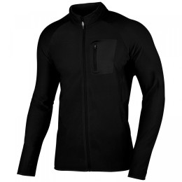 Herren-Sweatshirt Husky Tarr zip M schwarz Black