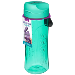 Flasche Sistema Hydrate Swift Flip Top 600 ml grün