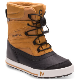 Kinder-Winterschuhe Merrell Snow Bank 2.0 Waterproof braun Wheat/Black