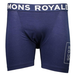 Herren-Boxershorts Mons Royale Hold'em Boxer Folo blau