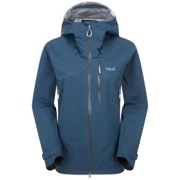Damenjacke Rab Firewall Mountain Jacket blau
