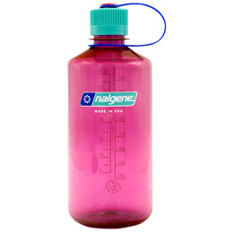Flasche Nalgene Narrow Mouth 1l Sustain rosa ElectricMagenta
