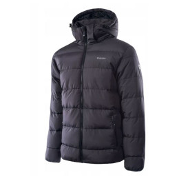 Herren-Winterjacke Hi-Tec Solfin grau Ebony/ Antracite
