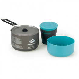 Geschirrset Sea to Summit Alpha Set 1.1 grau/blau Pacific Blue / Grey