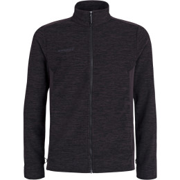 Herren-Sweatshirt Mammut Yadkin ML Jacket Men schwarz BlackMélangeBlack