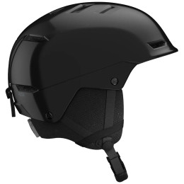 Kinder Skihelm Salomon Husk Kids schwarz Black