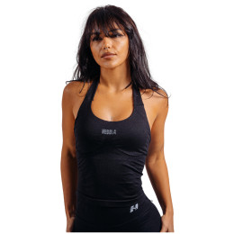 Damen-Top Nebbia Halter Top with Built-in Bra Primal schwarz BLACK