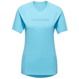 Damen-T-Shirt Mammut Selun FL T-Shirt Women Logo hellblau cool blue