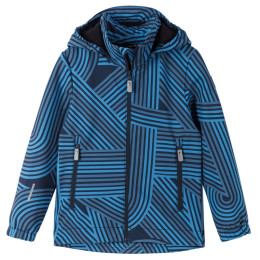 Kinder-Softshell-Jacke Reima Kuusela dunkelblau Navy
