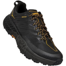 Herren Laufschuhe Hoka Speedgoat 4 Gtx schwarz/gelb Anthracite/DarkGullGrey