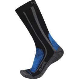 Socken Husky Alpine blau/schwarz
