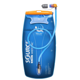 Wasser-Sack Source Widepac 3 L blau/orange Alpine Blue