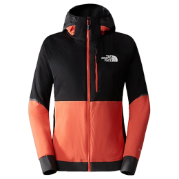 Damenjacke The North Face W Dawn Turn Hybrid Ventrix Hoodie orange RADIANT ORANGE/NFB/ASGY