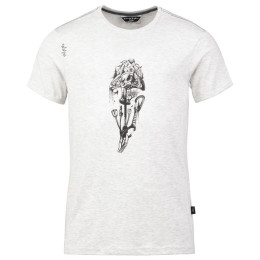 Herren T-Shirt Chillaz Friend grau light grey melange